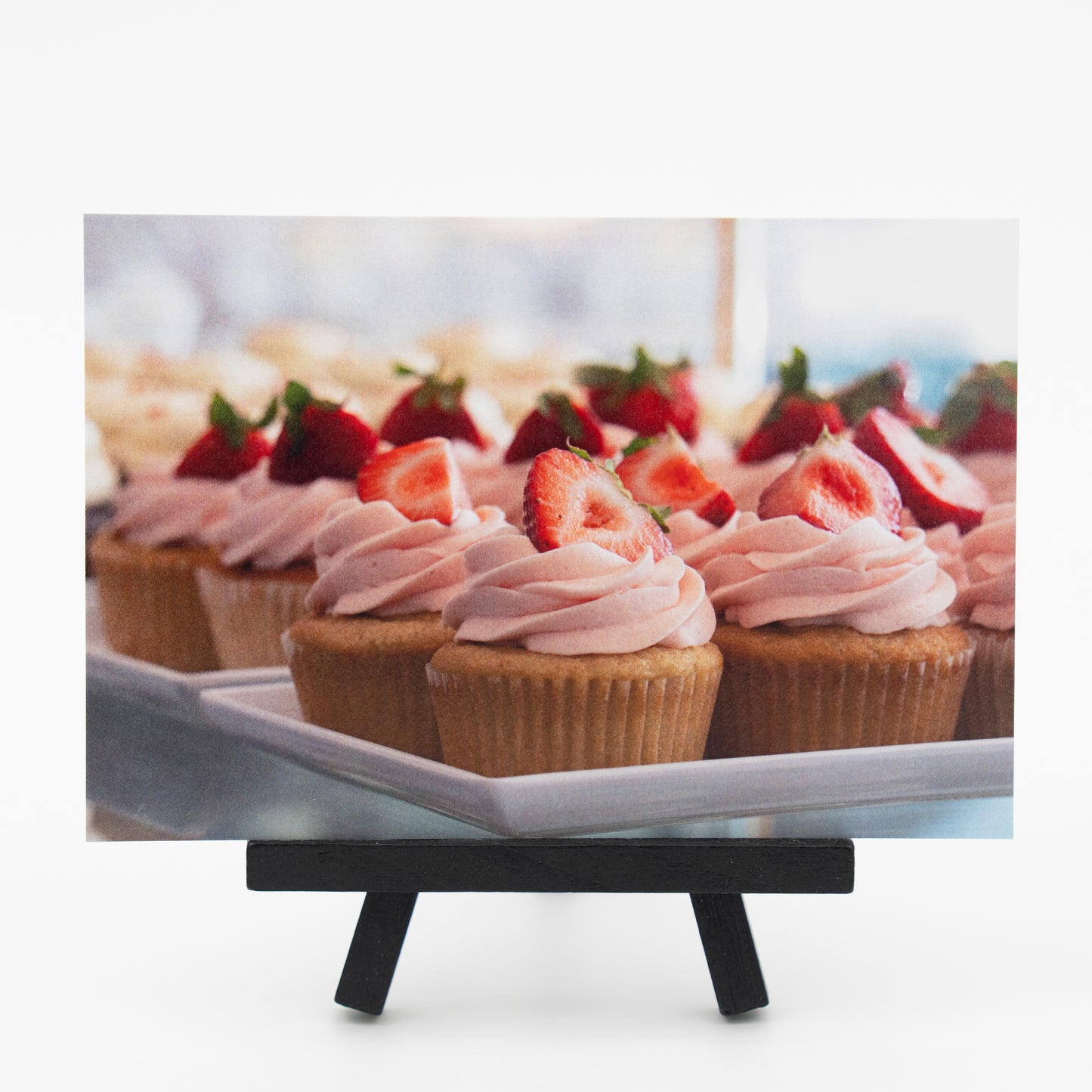 Delicious Cupcakes - Small Works Premium Postcard