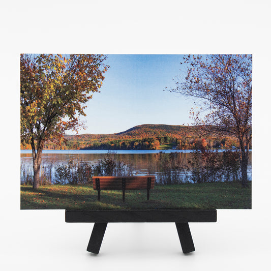 Richmond Pond in Richmond, Ma - Small Works Premium Postcard