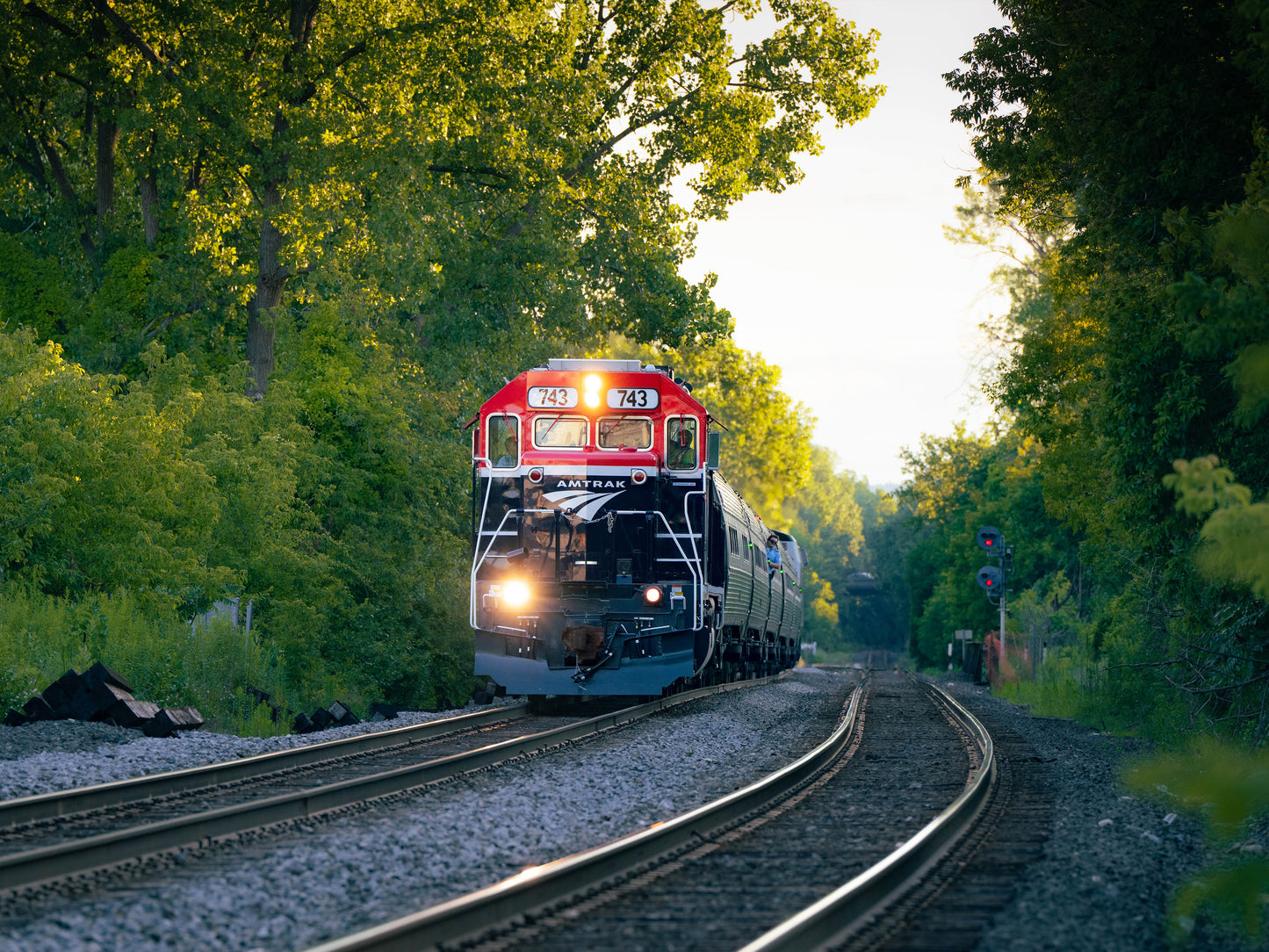 Berkshire Flyer in Pittsfield, Ma Fine Art Print - (Multiple Sizes!)