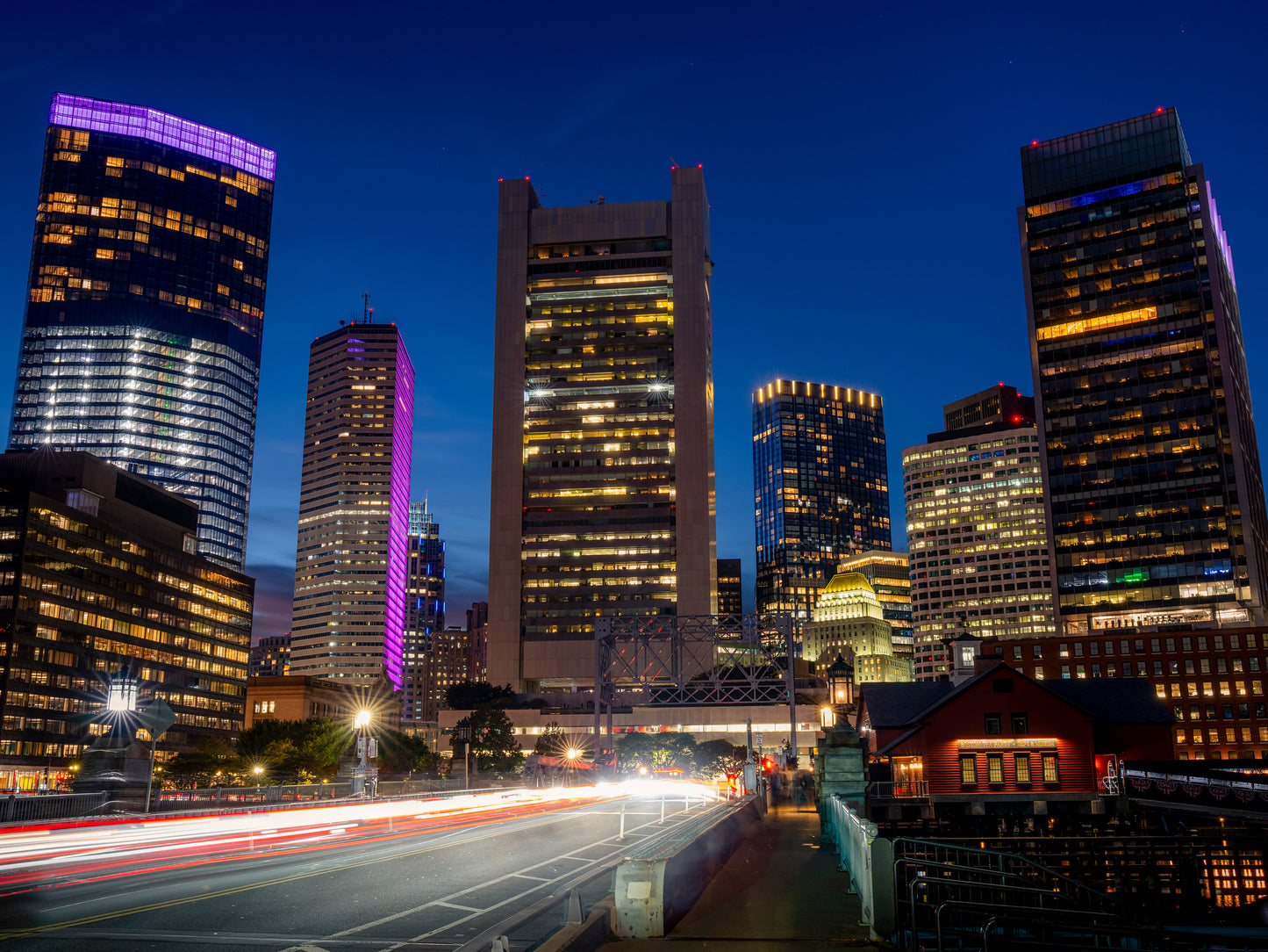 Long Exposure in Boston, MA - 4x6 Mini Art Print