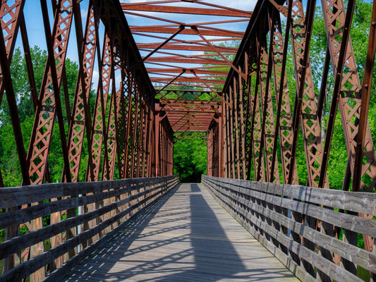 Norwottuck Rail Trail Bridge Fine Art Print - (Multiple Sizes!)