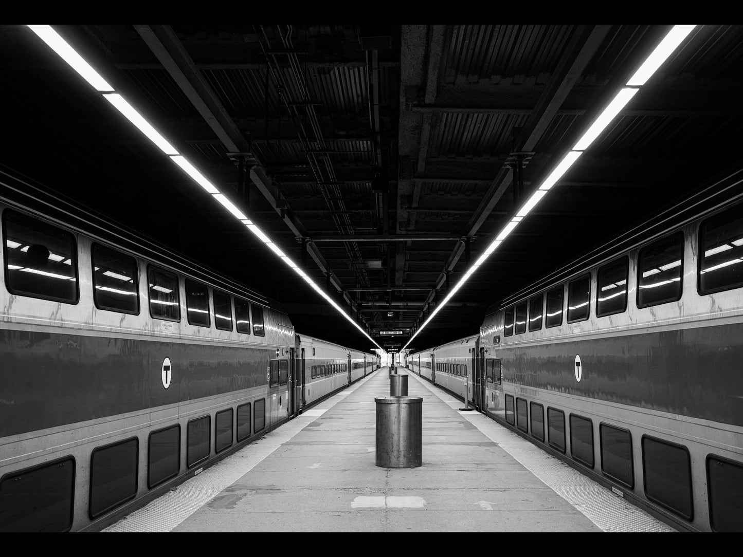 South Station T in Boston, MA - (Multiple Sizes!)