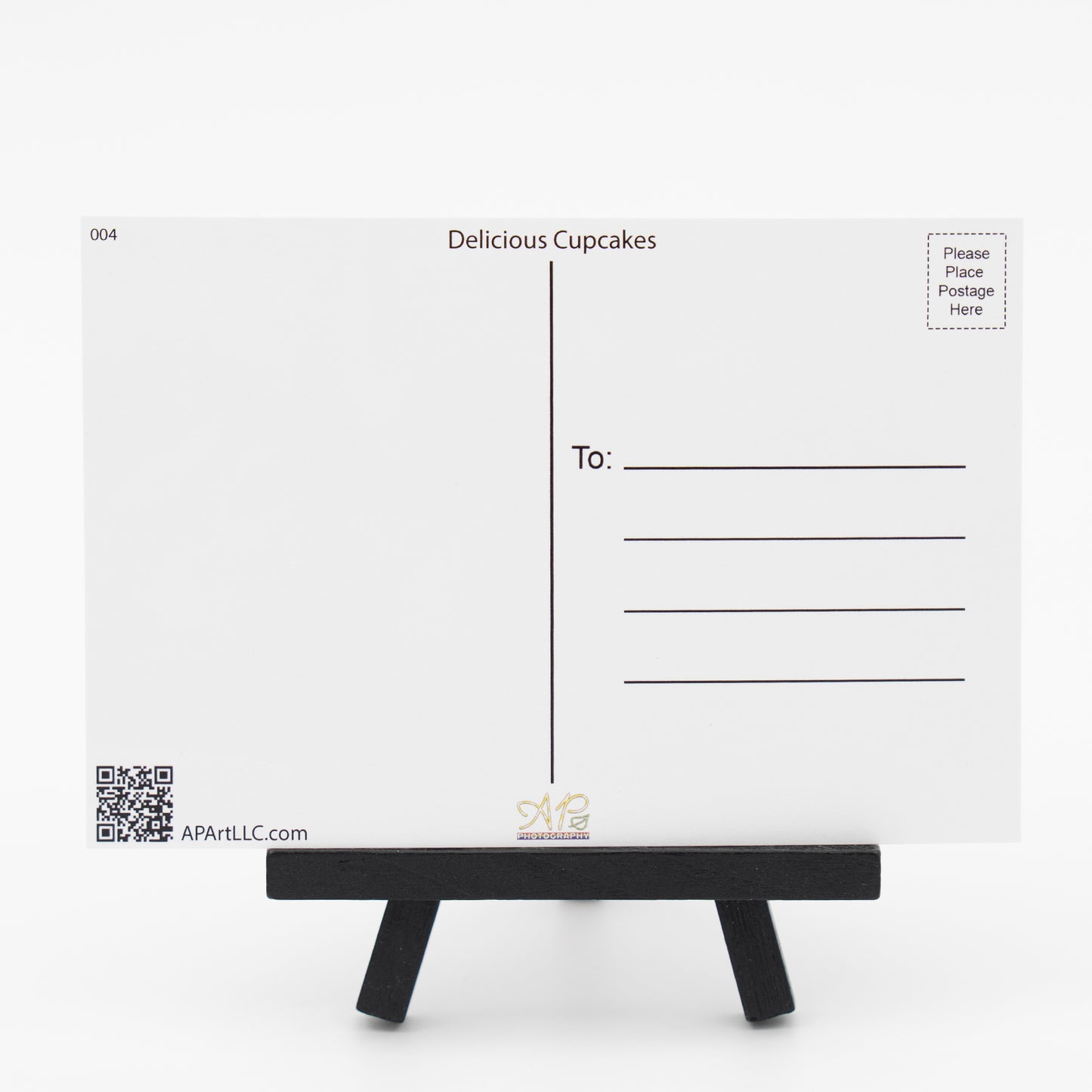 Delicious Cupcakes - Small Works Premium Postcard