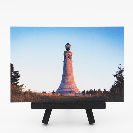 Mount Greylock Veterans Memorial Tower in Massachusetts- Small Works Premium Postcard