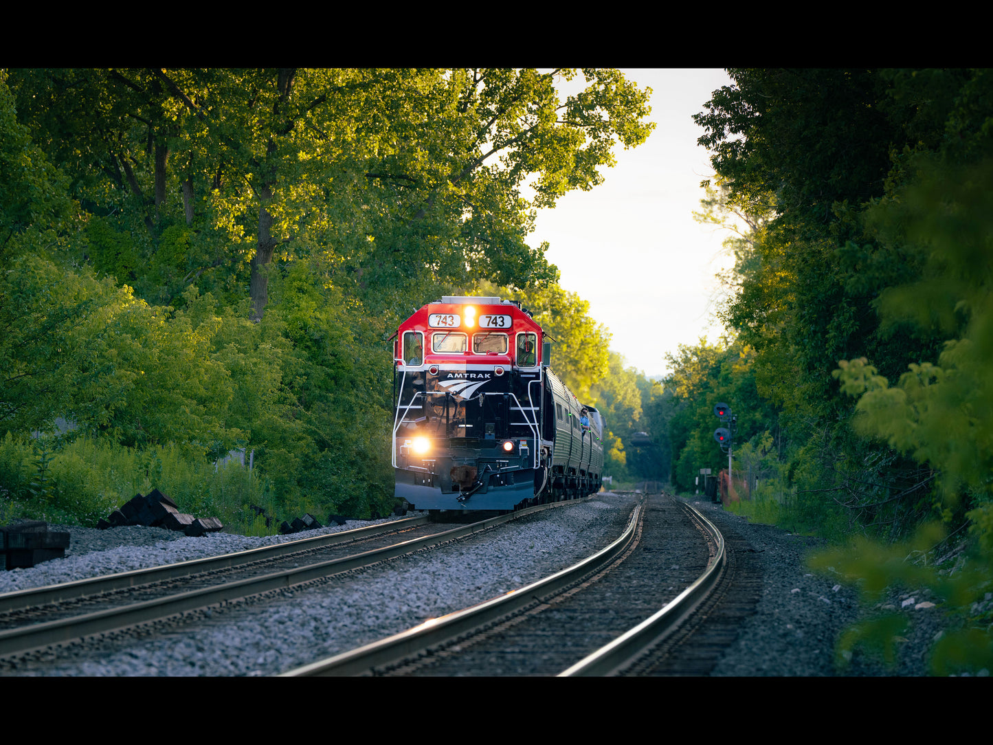 Berkshire Flyer in Pittsfield, Ma Fine Art Print - (Multiple Sizes!)