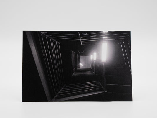 Stairwell in Northampton, MA - 4x6 Mini Art Print