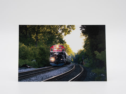 Berkshire Flyer in Pittsfield, Ma - 4x6 Mini Art Print