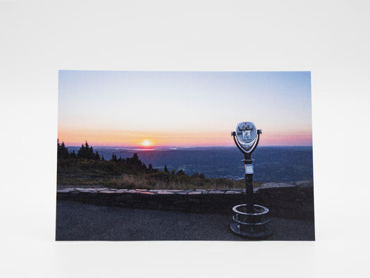 Tower Viewer on Mount Greylock in Massachusetts - 4x6 Mini Art Print