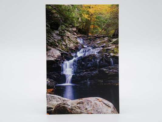 Wahconah Falls in Dalton, Ma - 4x6 Mini Art Print