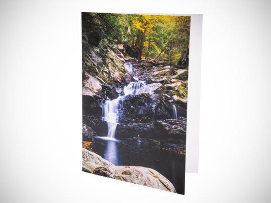 Greeting Card (Blank Inside) - Wahconah Falls, Dalton, MA