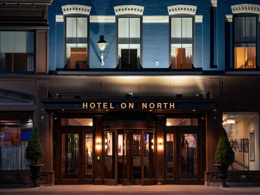 Hotel on North in Pittsfield, Ma Fine Art Print - (Multiple Sizes!)