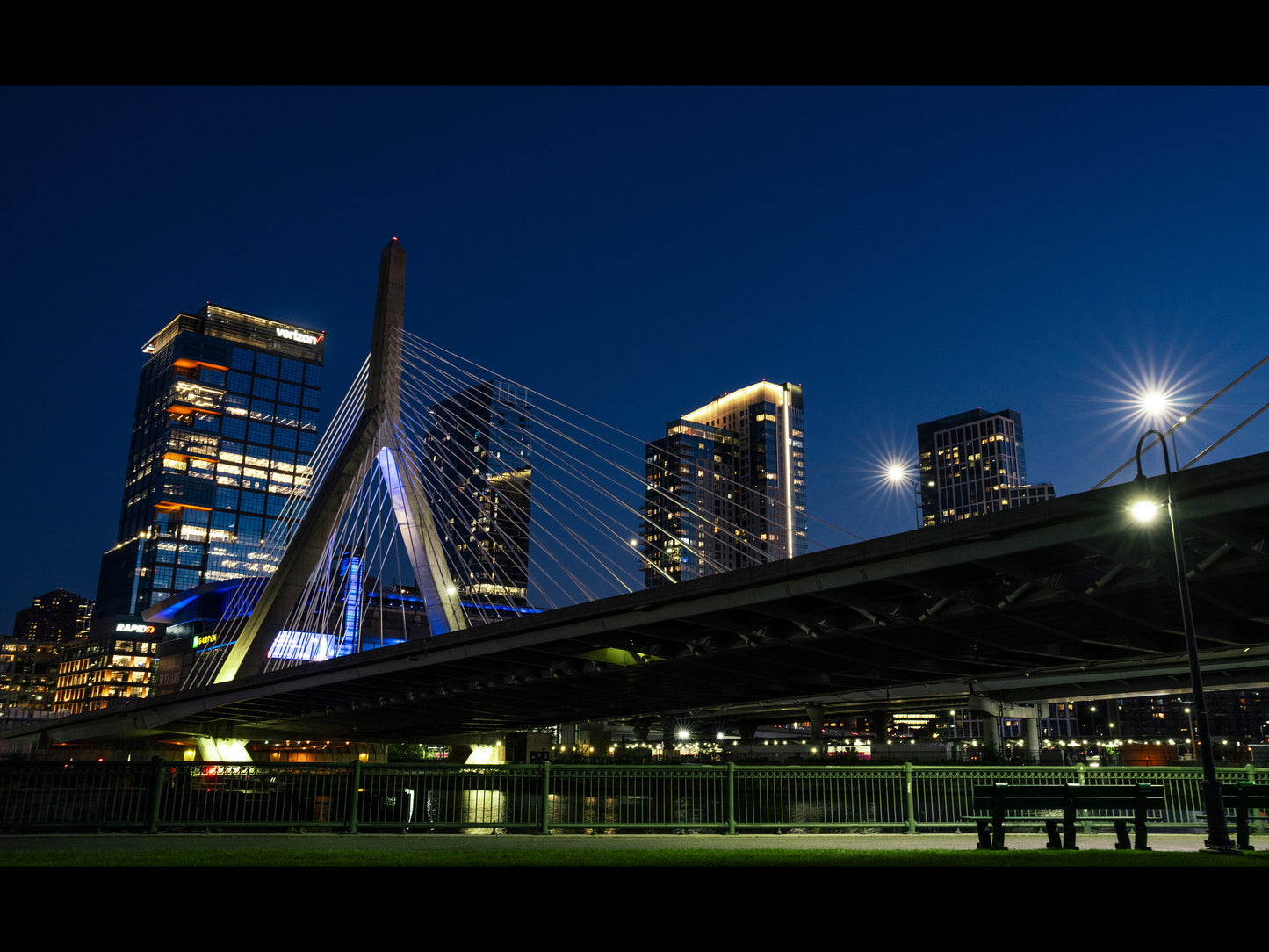 Leonard P. Zakim Bunker Hill Memorial Bridge in Boston, MA - (Multiple Sizes!)