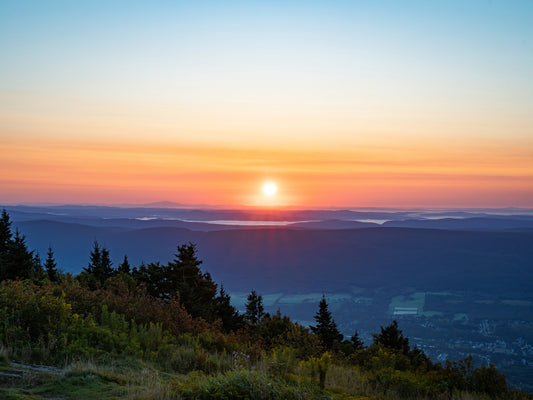Mount Greylock Sunrise in Massachusetts Fine Art Print - (Multiple Sizes!)