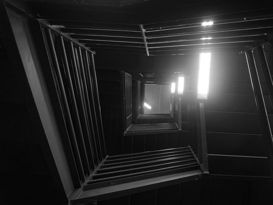 Stairwell in Northampton, MA - 4x6 Mini Art Print