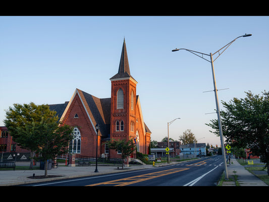 Zion Lutheran Church in Pittsfield, Ma Fine Art Print - (Multiple Sizes!)
